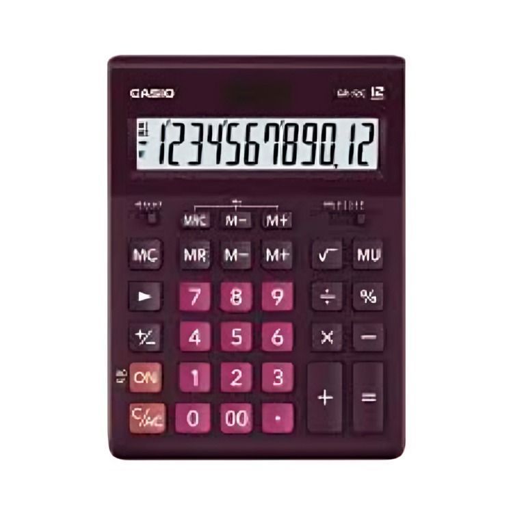 Calculadora CASIO tipo mini escritorio GR-12C -0