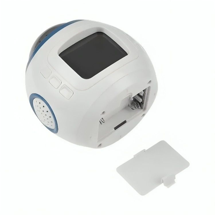 Reloj Despertador Digital Luz Led Estrellas Sonido-1