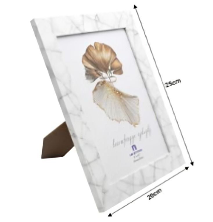 Marco de Mármol Blanco GH3112 (20x25 cm  8x10 Pulgadas)-2