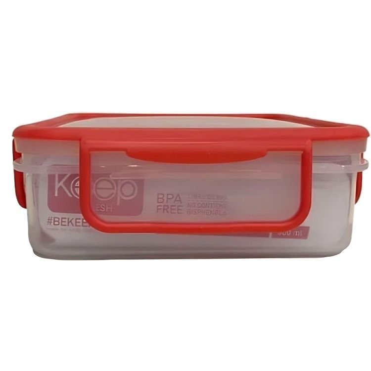 HERMETICO PP 600ML RECTANGULAR