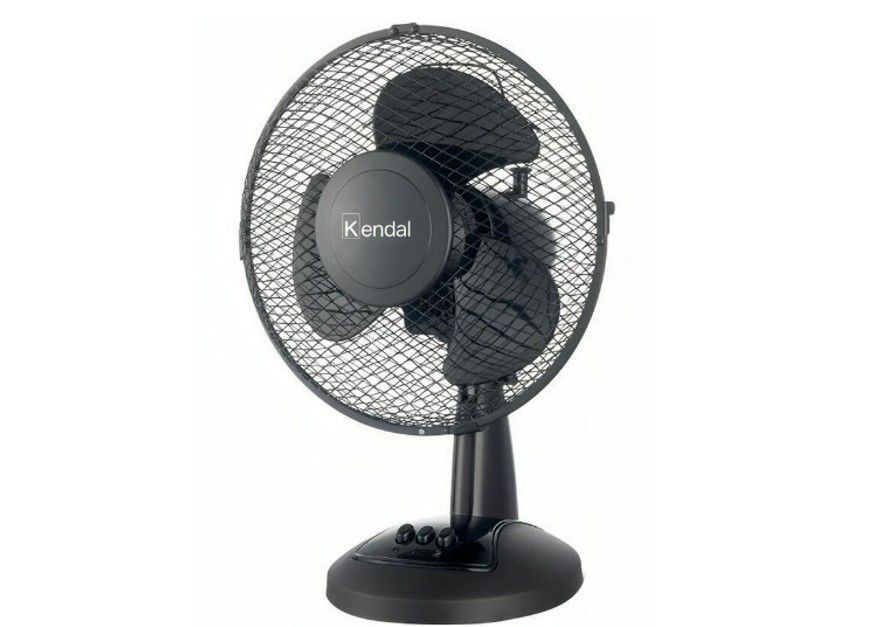 Ventilador de Sobremesa 9 Pulgadas Kendal KVS-9DN Negro-2