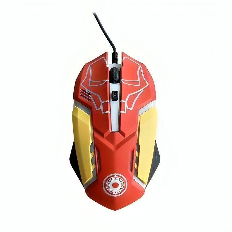 Kit Gamer Marvel Iron Man 3 En 1 Teclado+mouse+audifonos-2