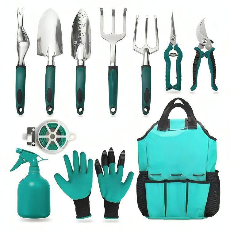 Set 11 Piezas Herramientas Jardinería Huerto Plantas Jardin-1