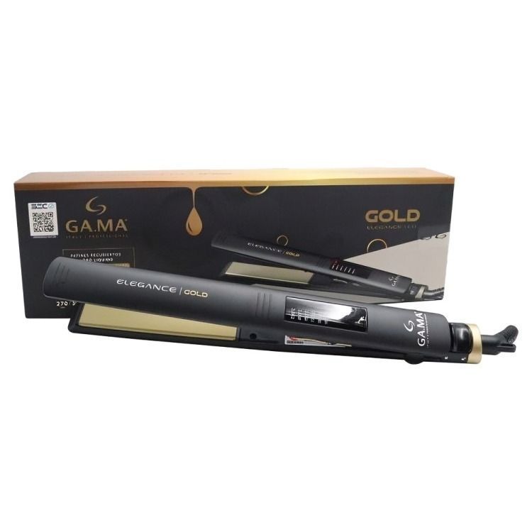 Plancha Alisadora  Gama Elegance Gold  Led-0