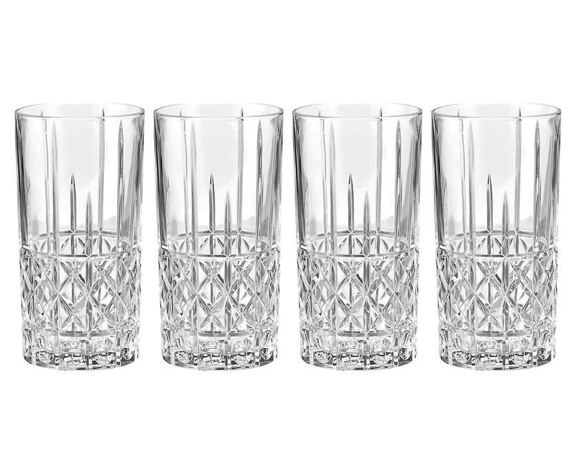 SET 4 VASOS MIX DRINKS VINTAGE GLASSO-0