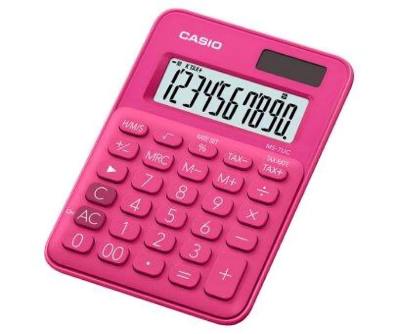 Calculadora CASIO tipo mini escritorio MS-7UC-1