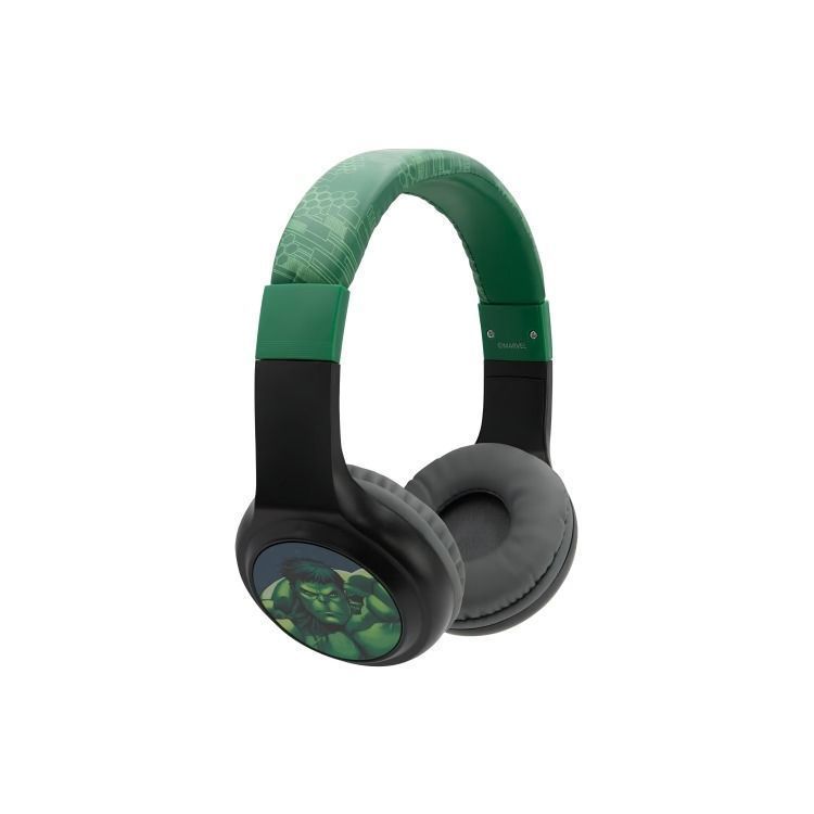 Audifono inalambrico Over-Ear Disney Hulk Headset, Conectividad Bluetooth-1