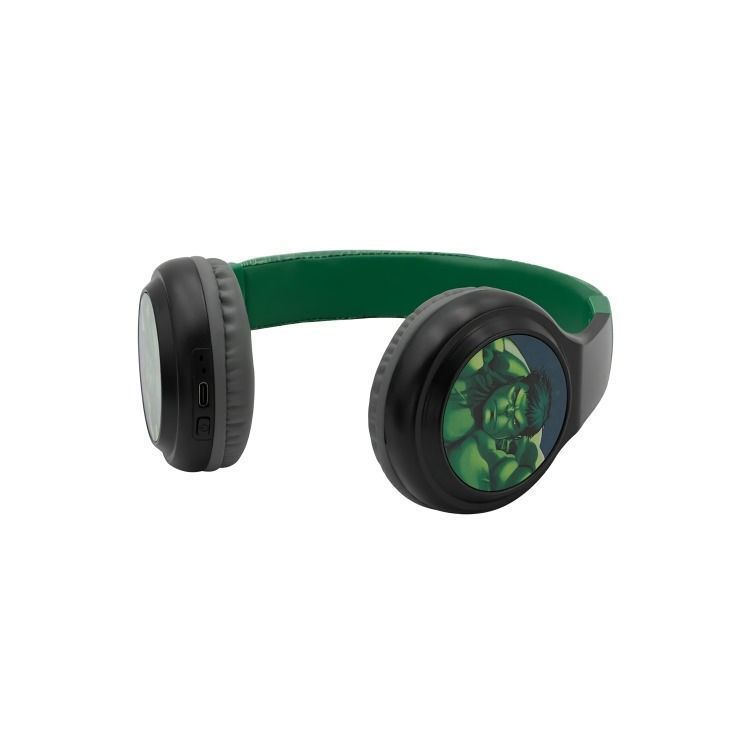 Audifono inalambrico Over-Ear Disney Hulk Headset, Conectividad Bluetooth-3