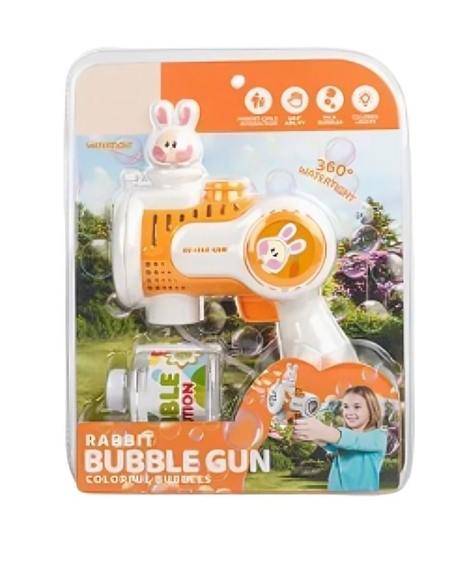 Pistola Lanza Burbuja Conejo-0
