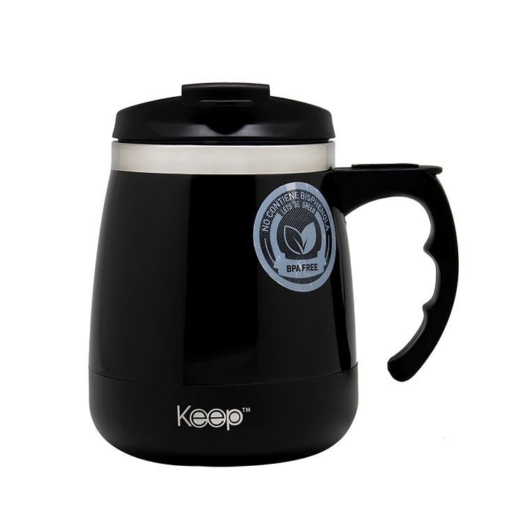 MUG TERMO KEEP OUTDOOR 400 ML  Negro