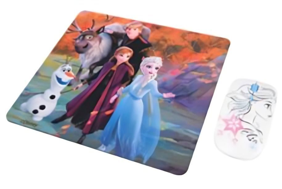 KIT MOUSE INLAMBRICO  Y MOUSE PAD FROZEN-2