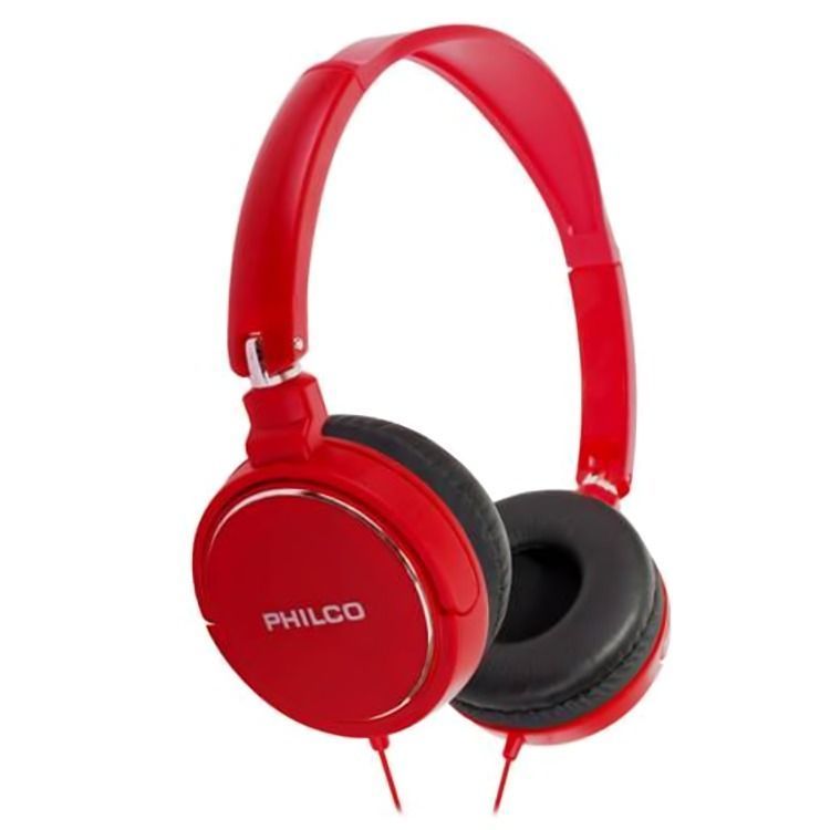 AUDIFONO CINTILLO PHILCO AUDIO ROJO-1
