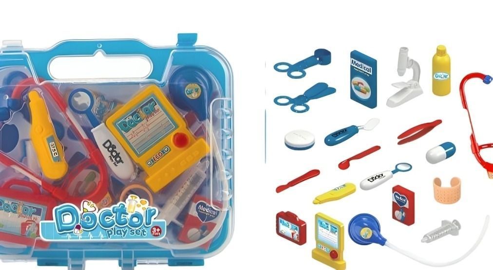 Maleta doctor Azul 19pcs 25cm x 6.5cm x 29 cm-2