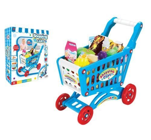 Carrito de compras 56 pcs - Azul-2
