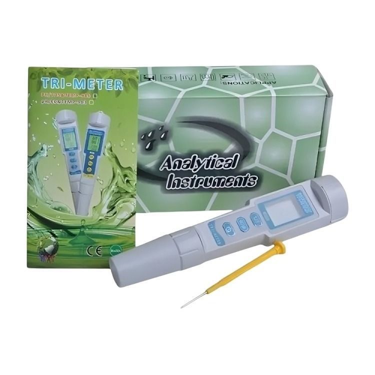 3 En 1 Medidor De Ph Ec Y Temperatura Del Agua-1