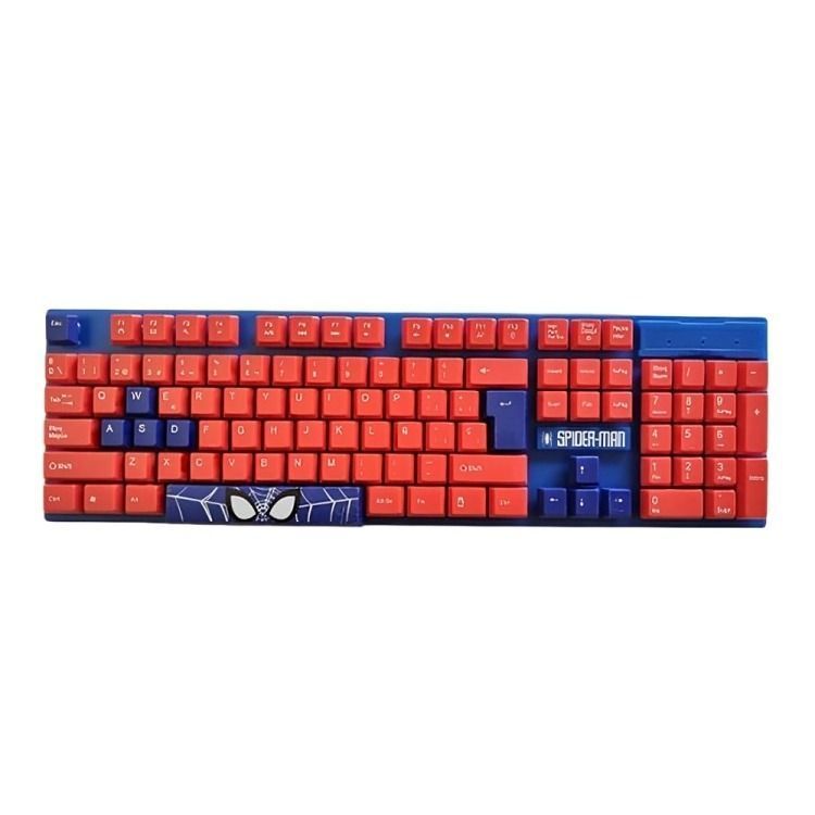 Kit 3 en 1 Marvel Spider Man, Mouse + Teclado + Audífonos-0