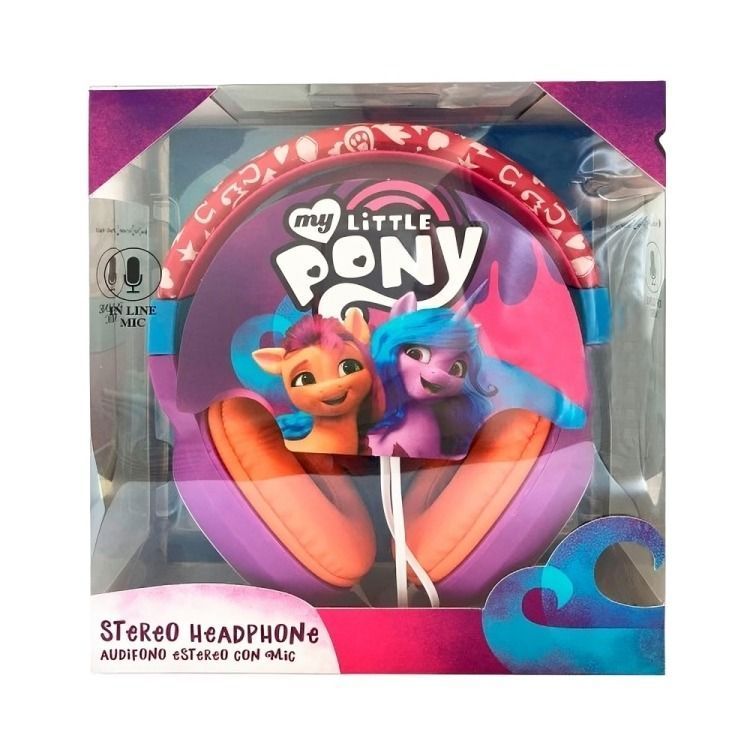 AUDIFONOS  TEEN MY LITTLE PONY ALAMBRICO-0