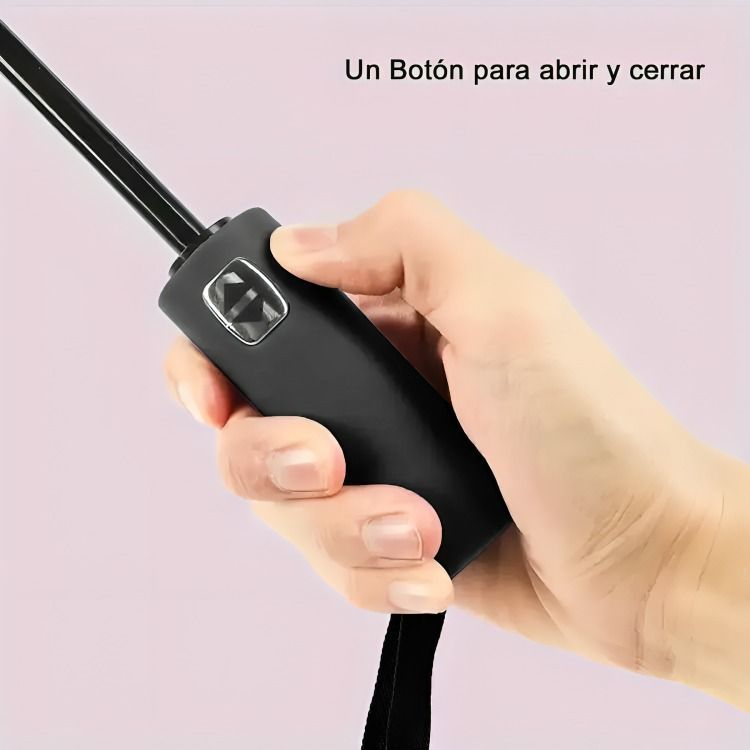 Paraguas Pliegue Automatico 12 Marco Soporte -3