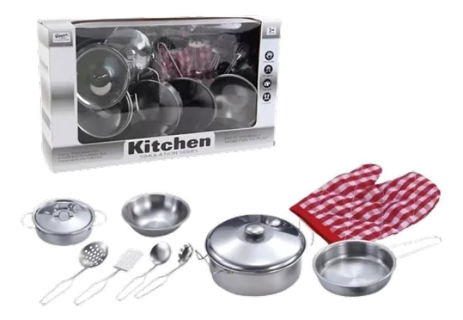 Set de Utensilios de Cocina en Metal-1