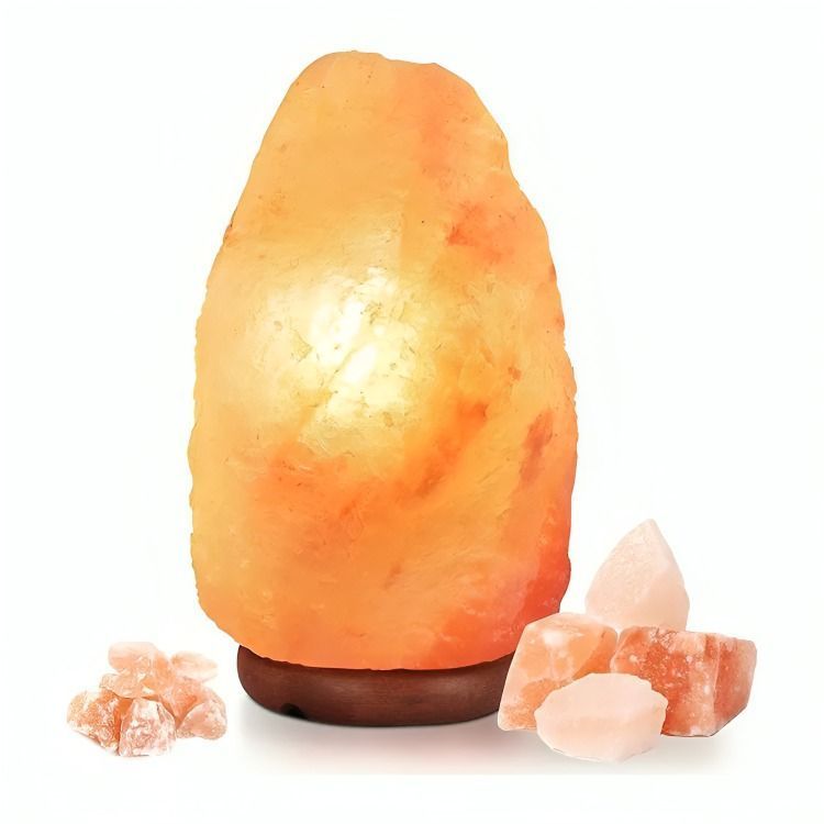 Lampara De Sal Del Himalaya Piedra De 2 A 3 Kg-0