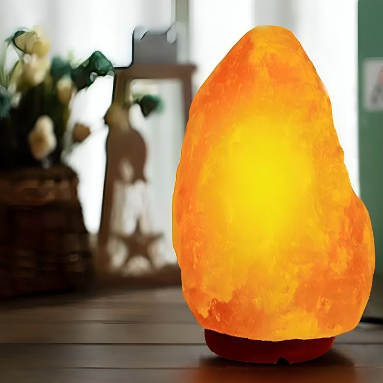 Lampara De Sal Del Himalaya Piedra De 2 A 3 Kg-2