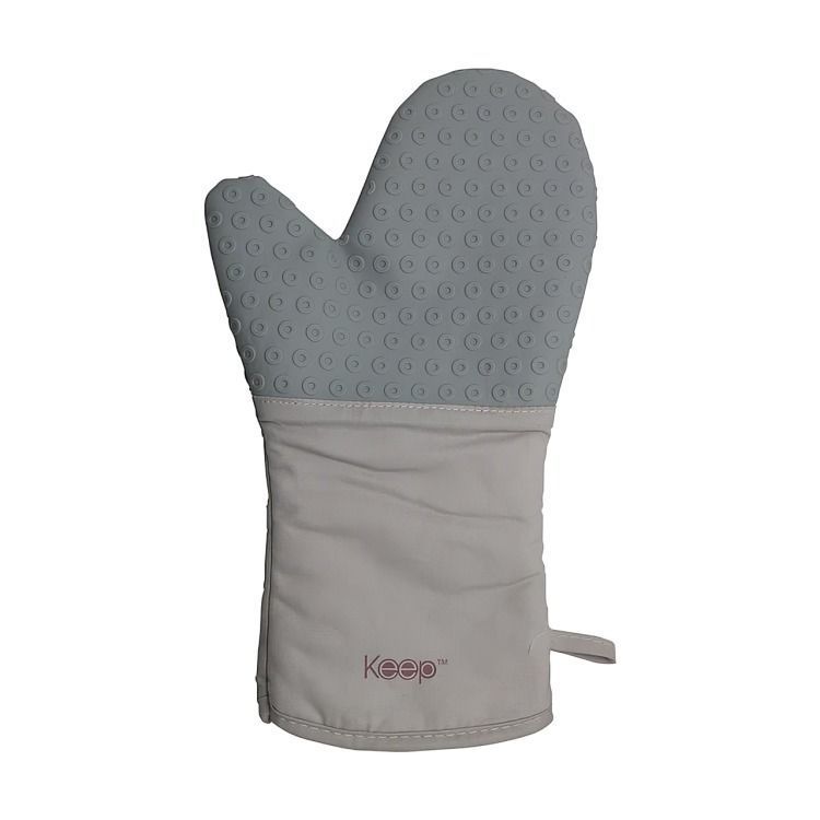 GUANTE DE COCINA KEEP Antideslizantes Resistentes Al Calor  GRIS-0