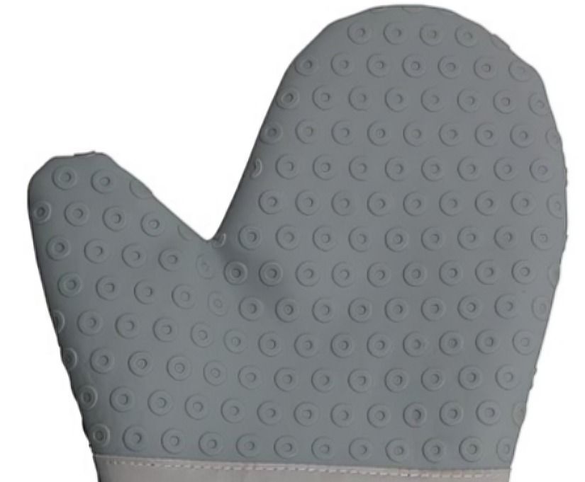 GUANTE DE COCINA KEEP Antideslizantes Resistentes Al Calor  GRIS-3