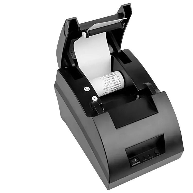 Impresora Térmica Usb Rollo 58mm Rj11 + 1 Rollos Papel-0