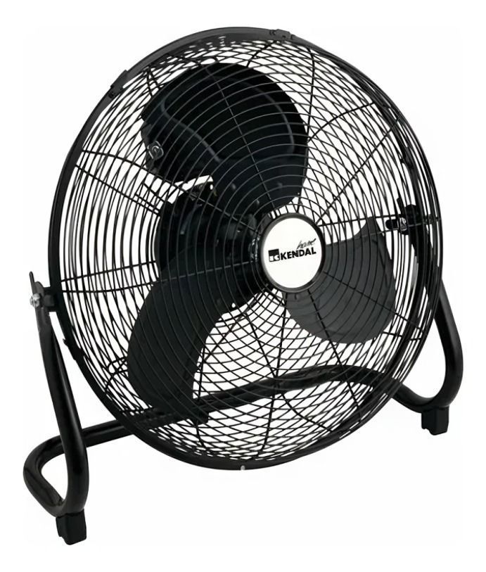 VENTILADOR INDUSTRIAL PISO FE-50 NEGRO 20 PULGADAS