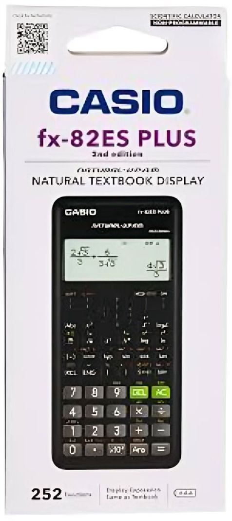 Calculadora CASIO cientifica FX-82 LA PLUS -1