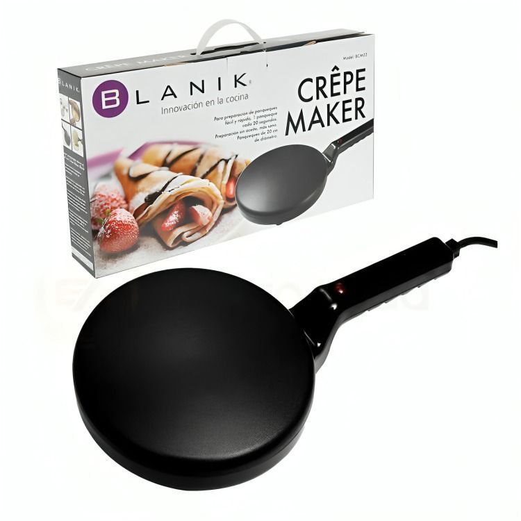 Maquina de Panqueques Crepe Maker Blanik -0