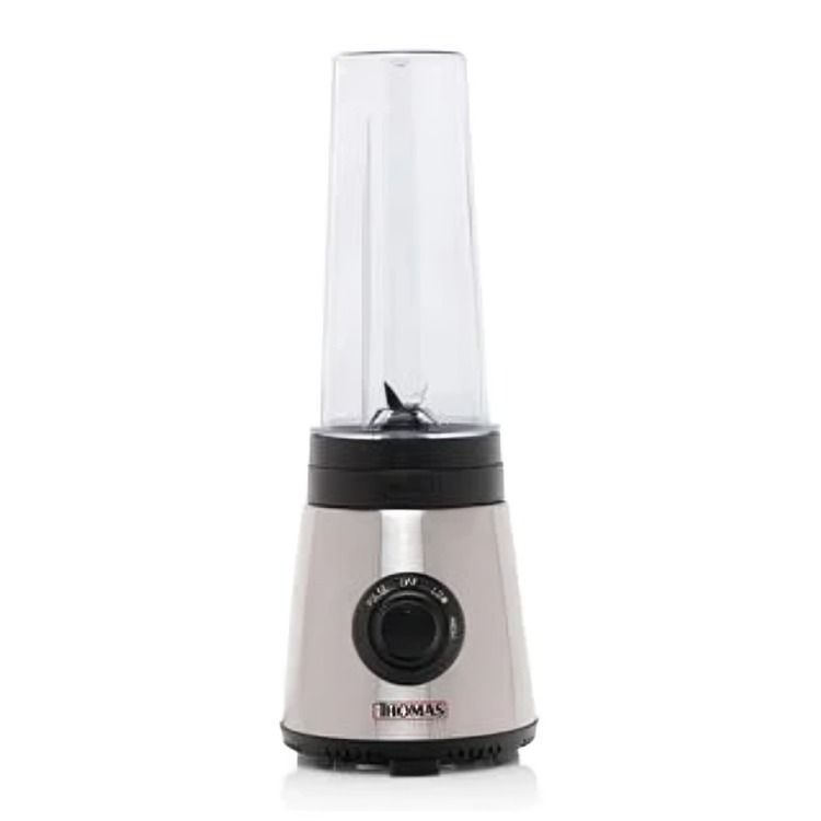Licuadora Personal Blender Thomas Th-300pb 600 Ml Inox + Acc Color Gris-0