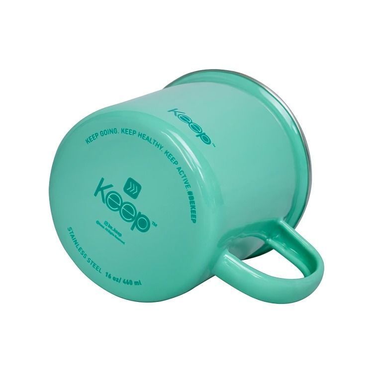 MUG METALICO 16OZ KEEP VERDE-1