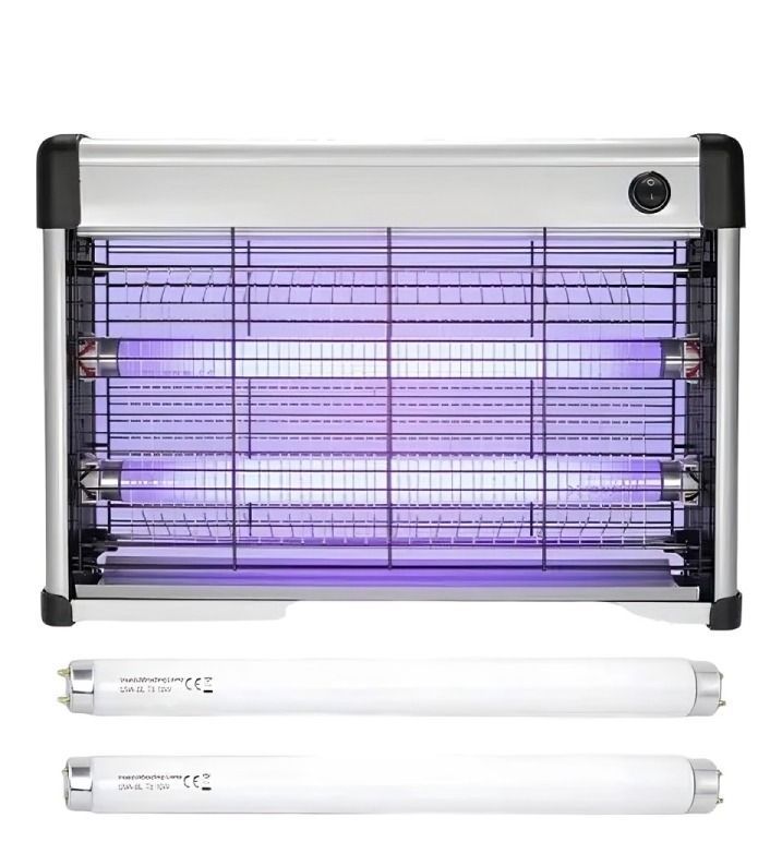 Lámpara Uv Eléctrica Mata Mosquitos Moscas Insectos 20w-0
