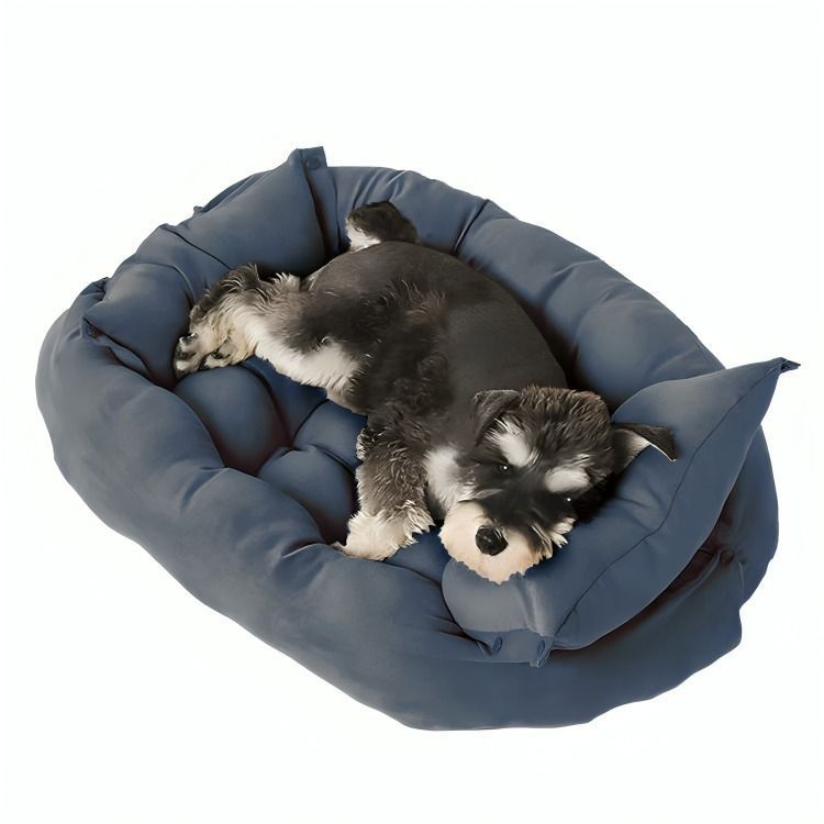 Cama para mascotas 68x50x40 Azul-0