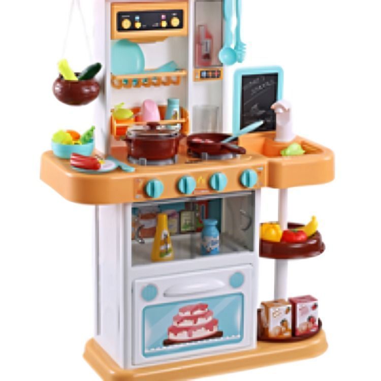 Modern Kitchen 43 Accesorios Amarilla - 72x51.5x23.5cm-0