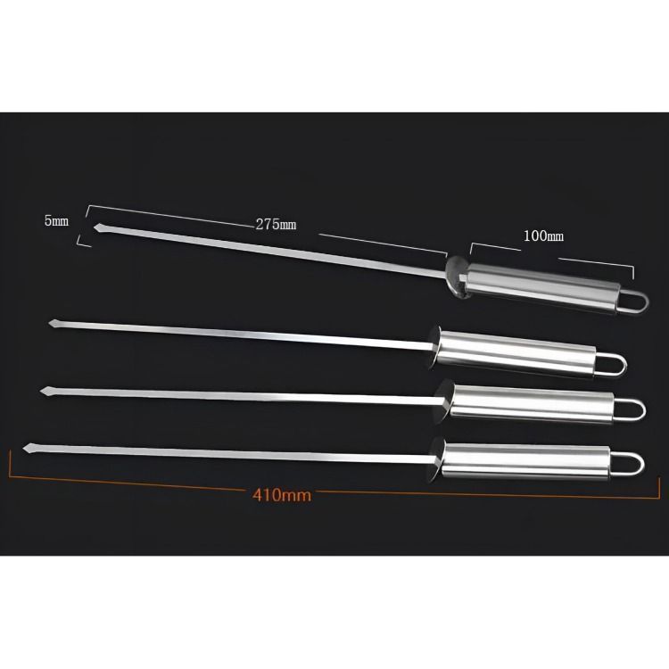 Set Parrillero Asado Barbacoa 18 Pcs En Maleta Kit Parrilla-3
