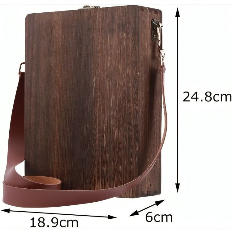 Bolsa De Almacenamiento De Madera Multifuncion Retro-2