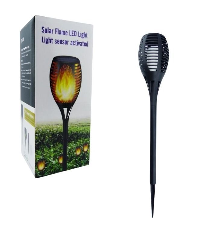 Estaca Solar PVC Llama XF-6018 Medidas 60x10cm-0