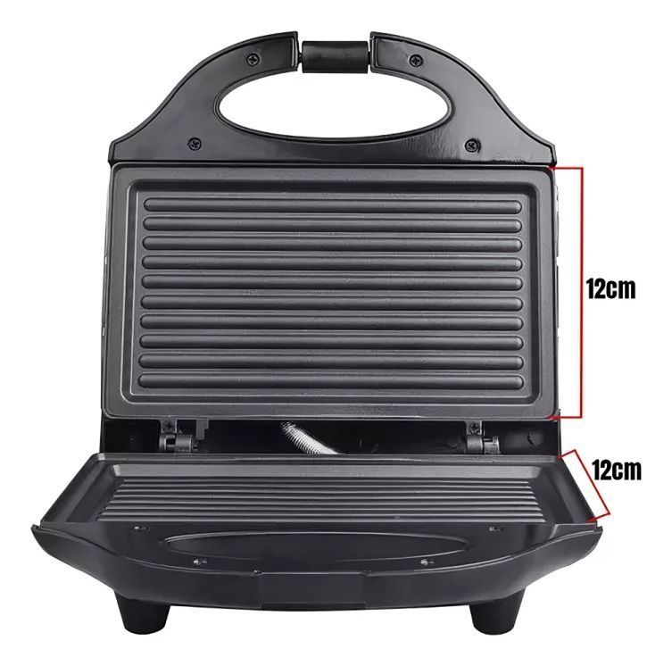 PLANCHA SANDWICHERA GRILL TOSTADOR -4
