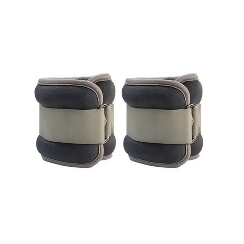 Set 2 Pesas De Tobillo Muñeca Tobillera 2kg-0