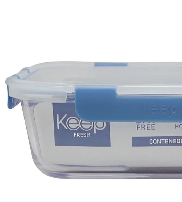Hermeticos Rectangular vidrio Templado 1520 ml Keep-1