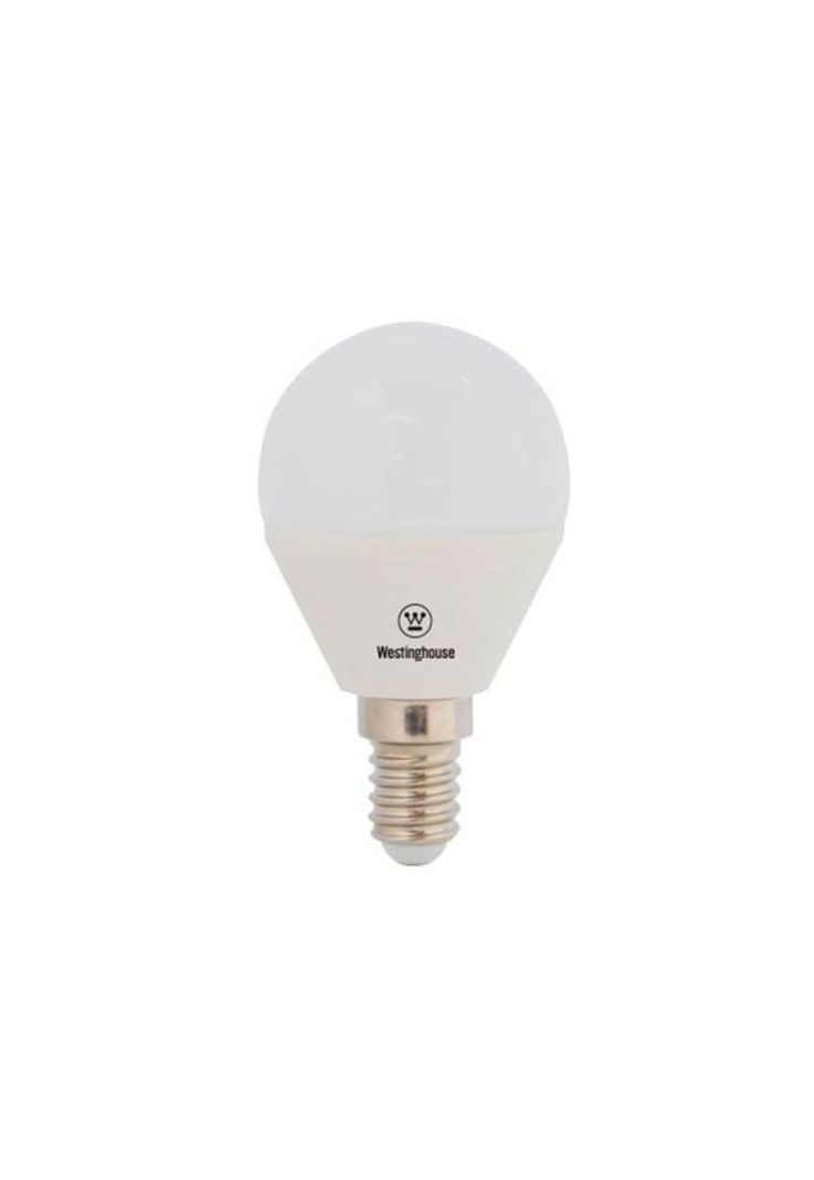 Ampolleta Led Mini Bola 4w Luz Cálida Plast E14-0