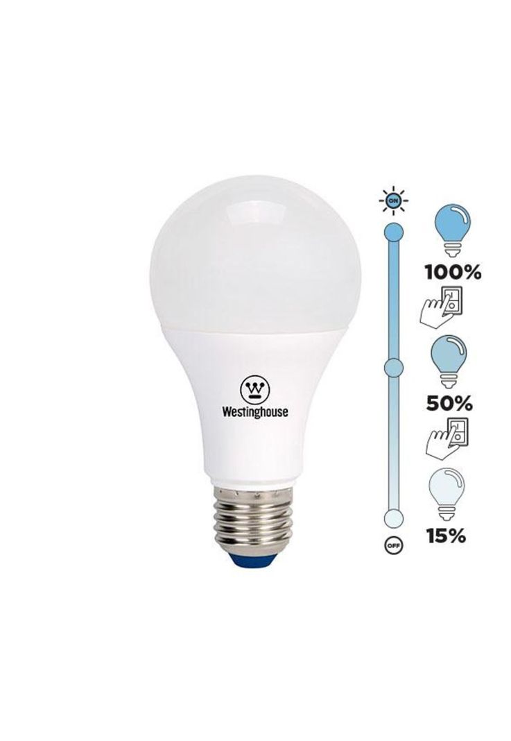 Ampolleta Led Bola A60 10w Luz Blanco Frío E27 Dim-0