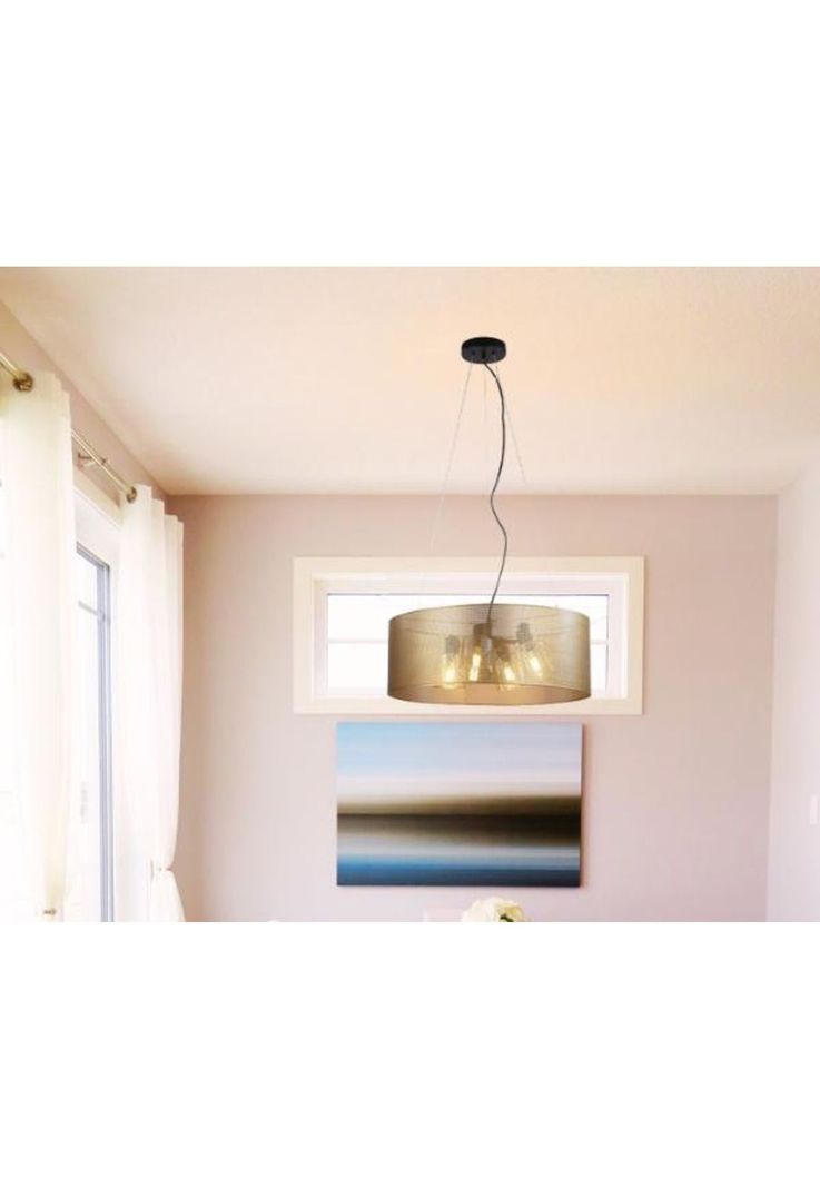 Lámpara Colgante Borgo Oro 4 Luces-1