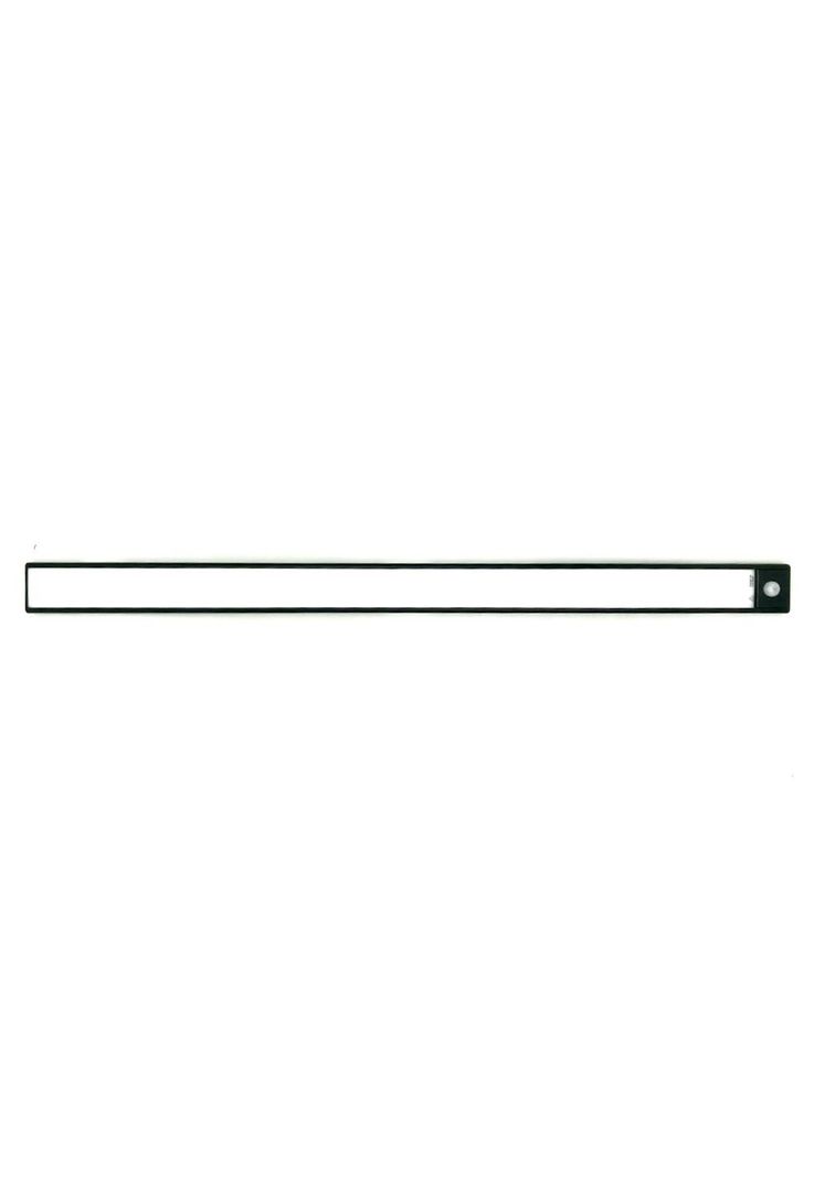 Barra LED Ultrafina Recargable Con Sensor Negro 60cm-2