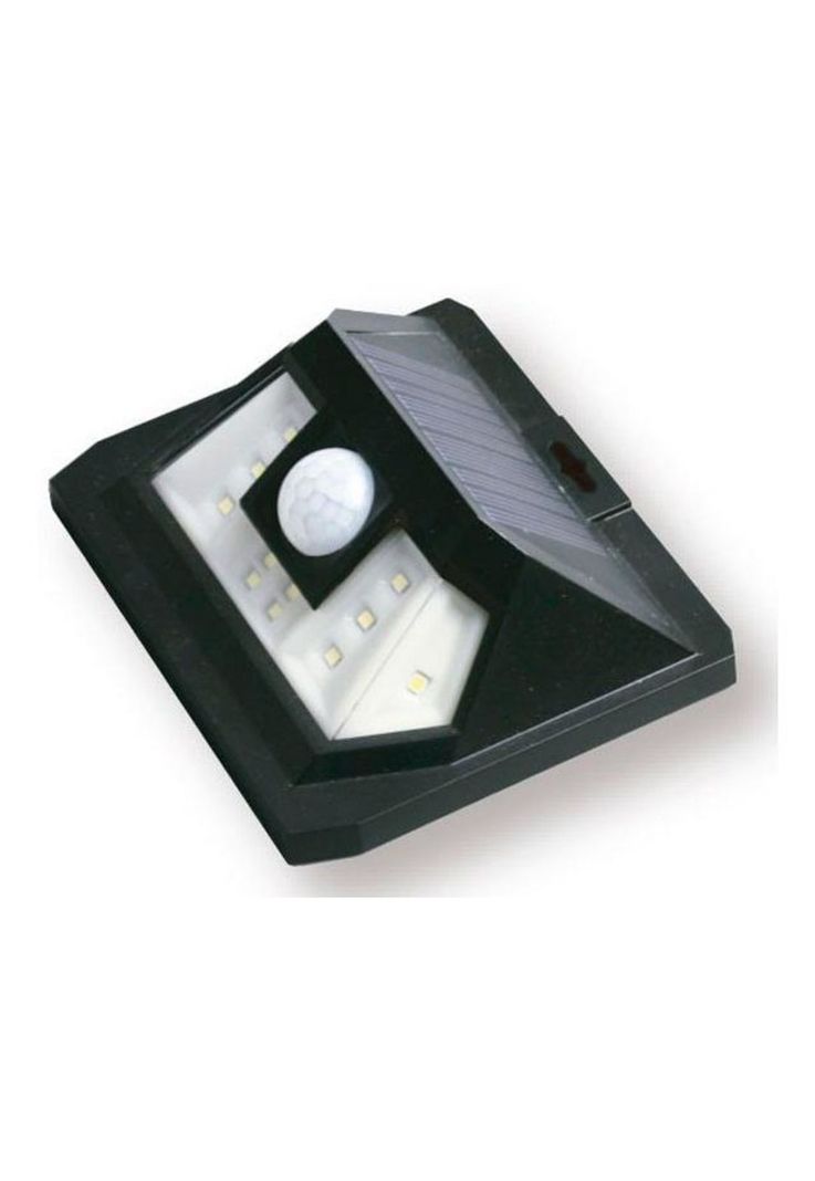 Aplique Muro Led Solar Luz Cálida Con Sensor De Movimiento-0