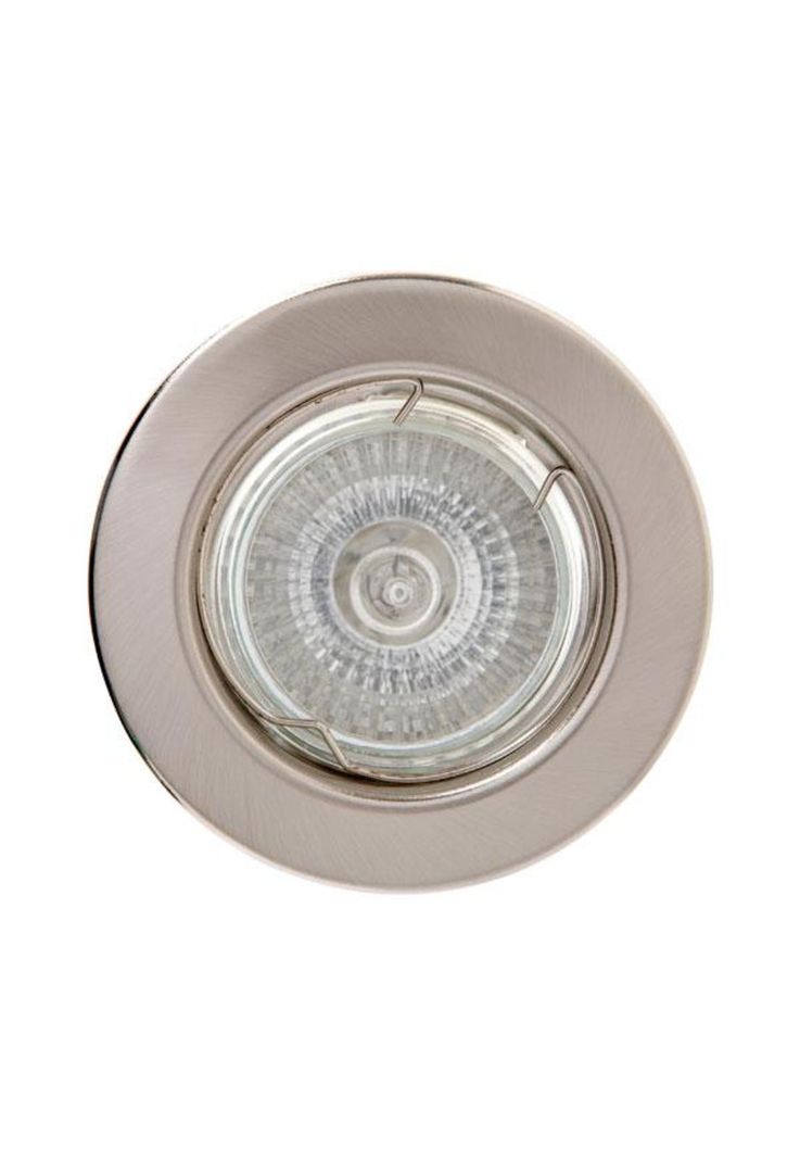 Foco Empotrado Fijo Metal Con Conector Diseno 2