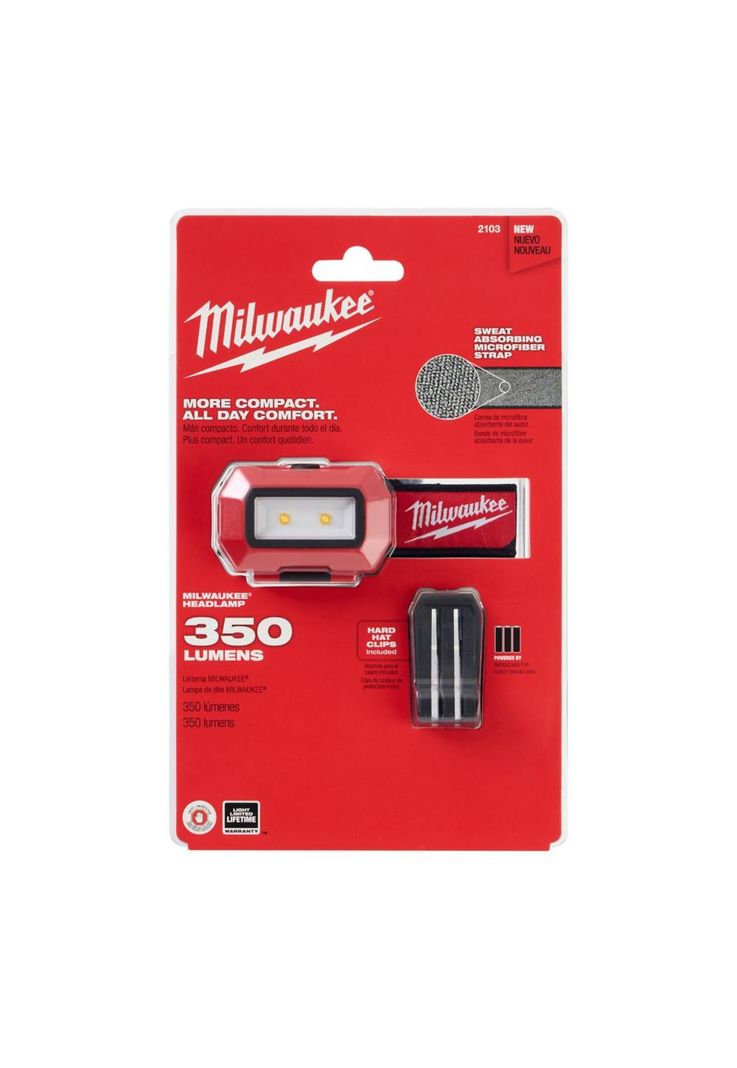 Linterna Para Casco Pila AAA Milwaukee-2