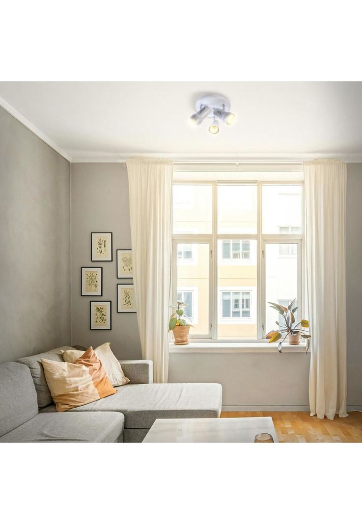 Plafón Blanco R63 3 Luces Blanco-1